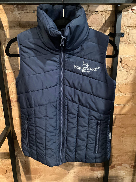 Horseware Down Fleece Lined Vest Size S