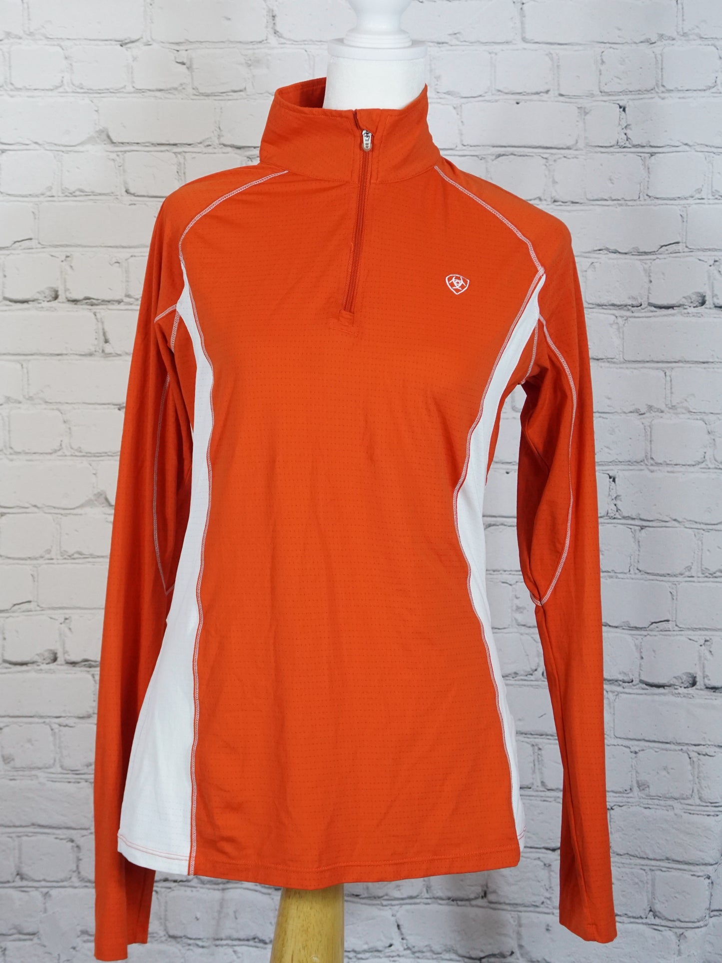 Ariat Womens Tri Factor 1/4 Zip Base Layer Top