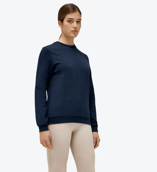 Cavalleria Toscana Women's Piqué Cotton Sweatshirt - FED110