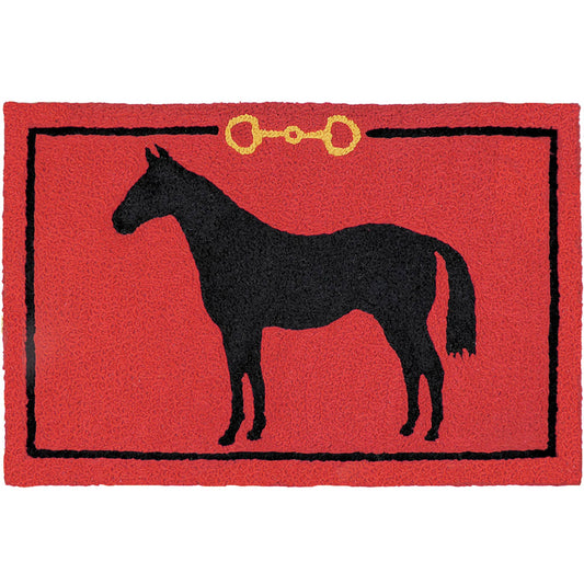 Hunter Jumper Jellybean Rug 20" x 30" - Horse