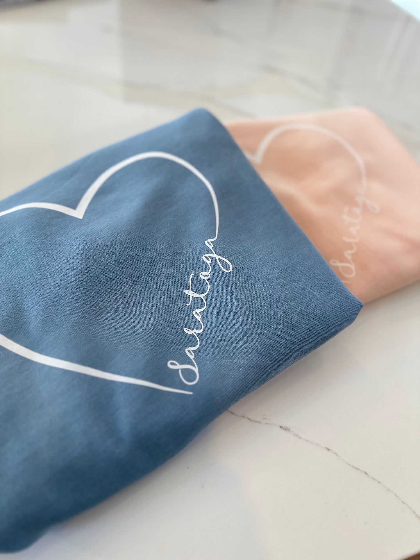 Saratoga Love Crewneck Blue