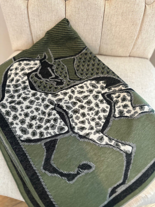 Olive Horse Wrap