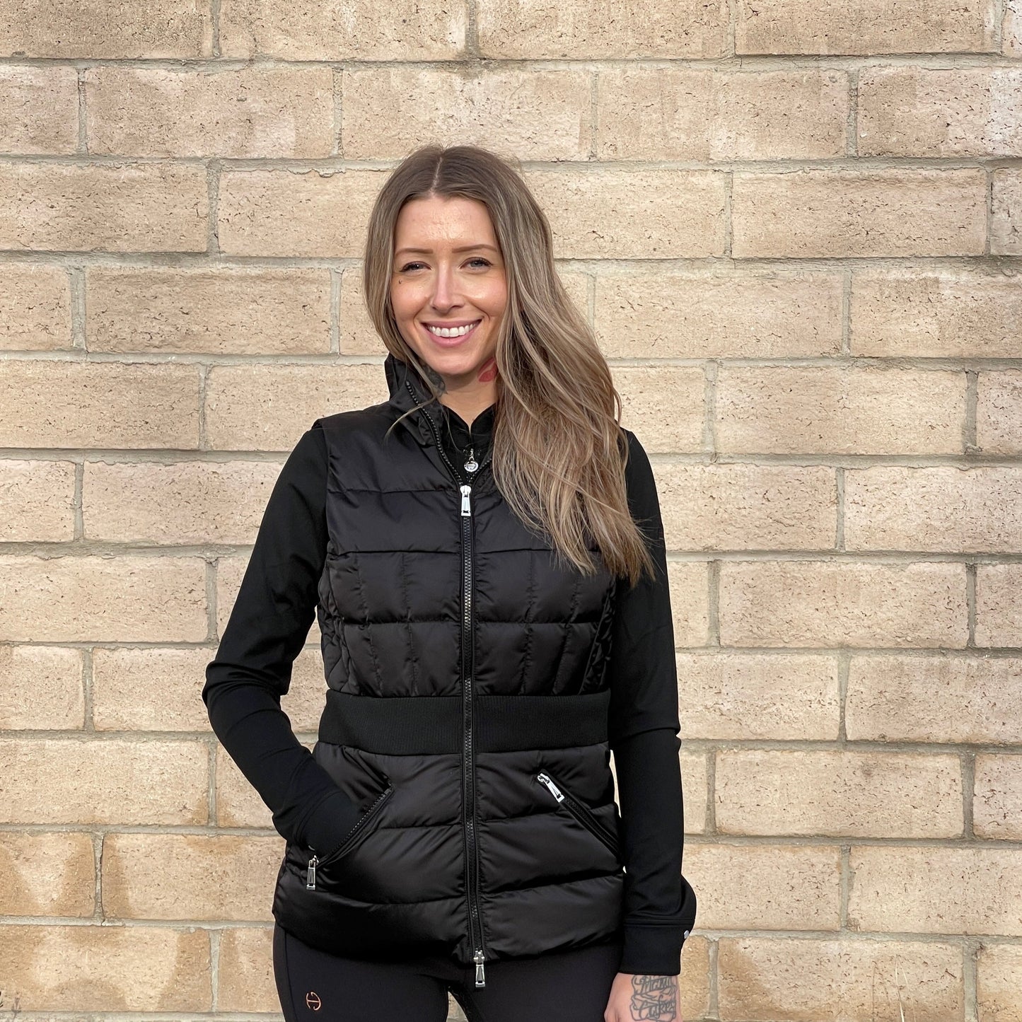 Halter Ego Maeve Quilted Puffer Vest