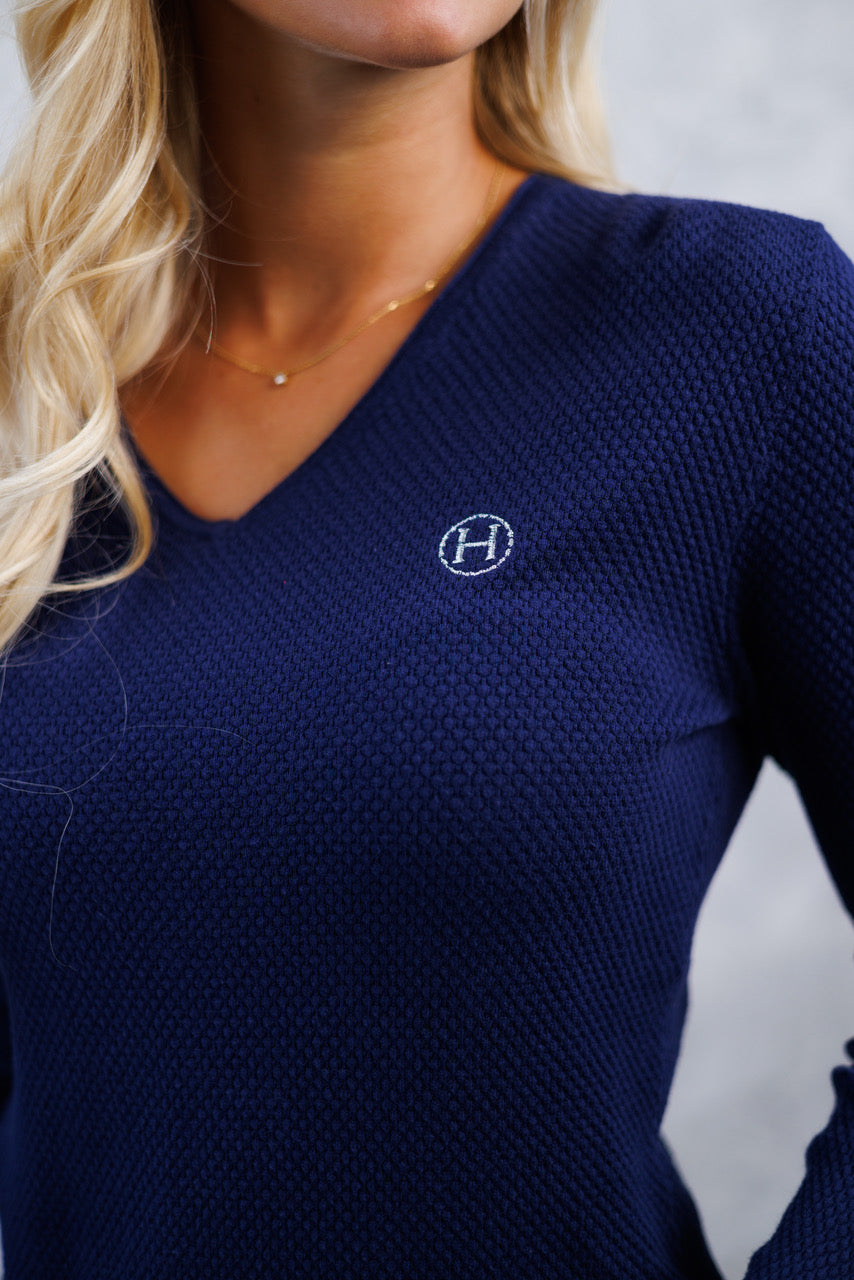 Harcour Toulon Womens V-Neck Pullover