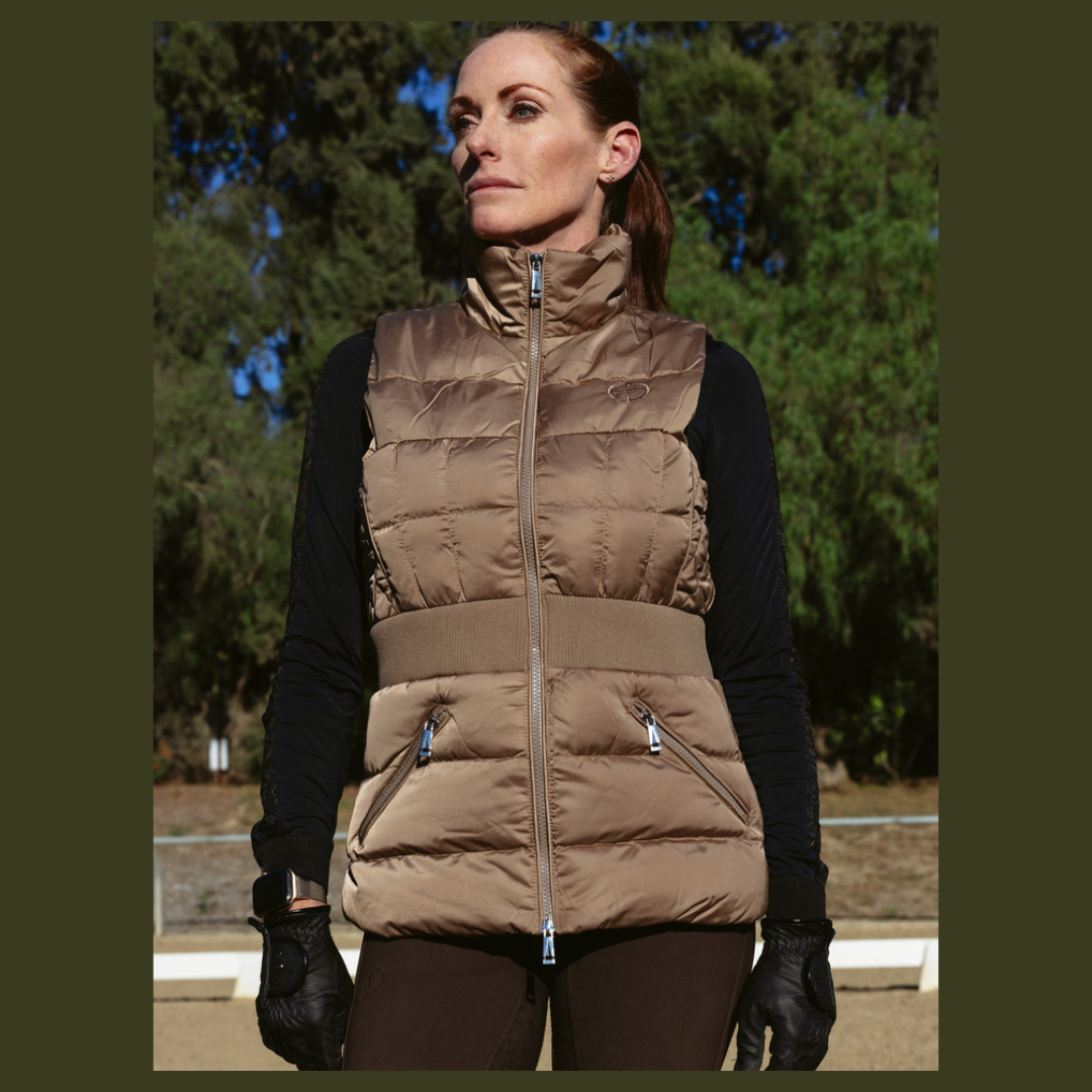 Halter Ego Maeve Quilted Puffer Vest