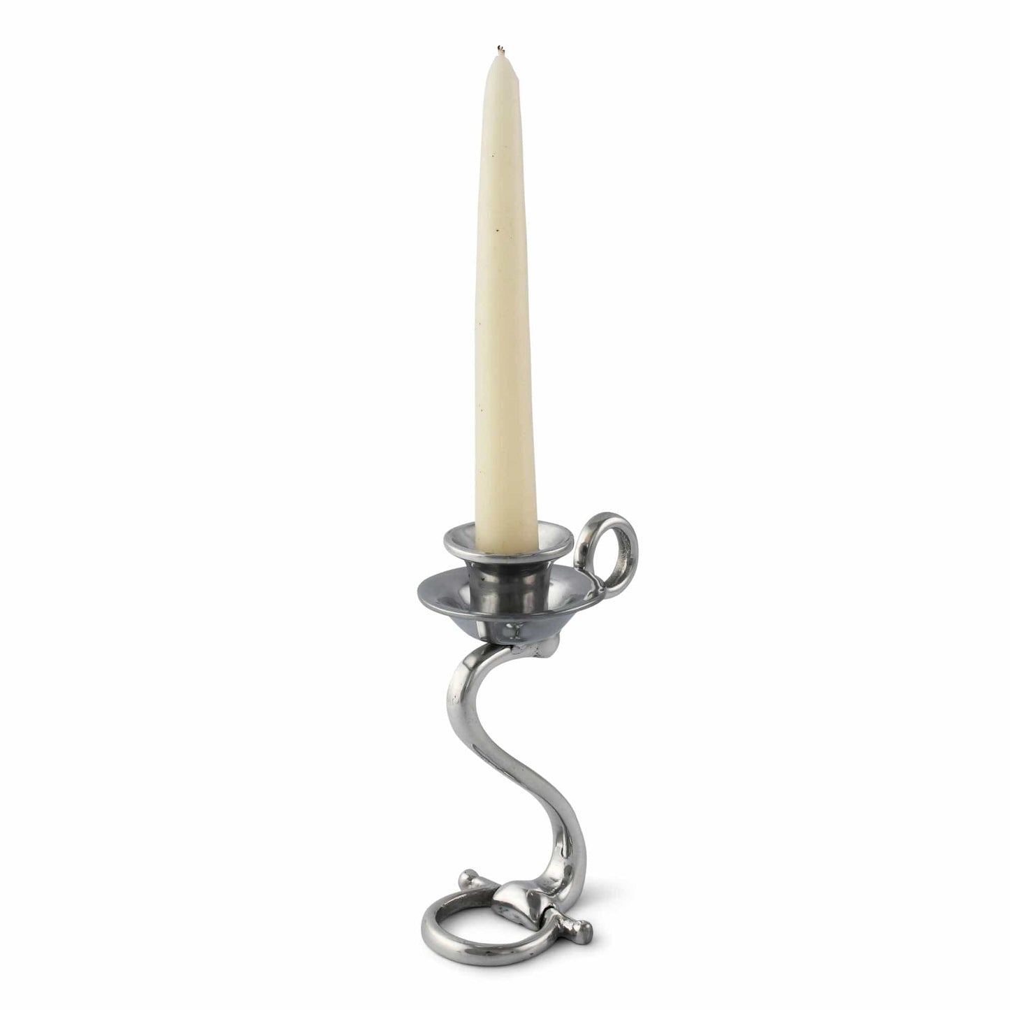 Equestrian Bit Single Candlestick