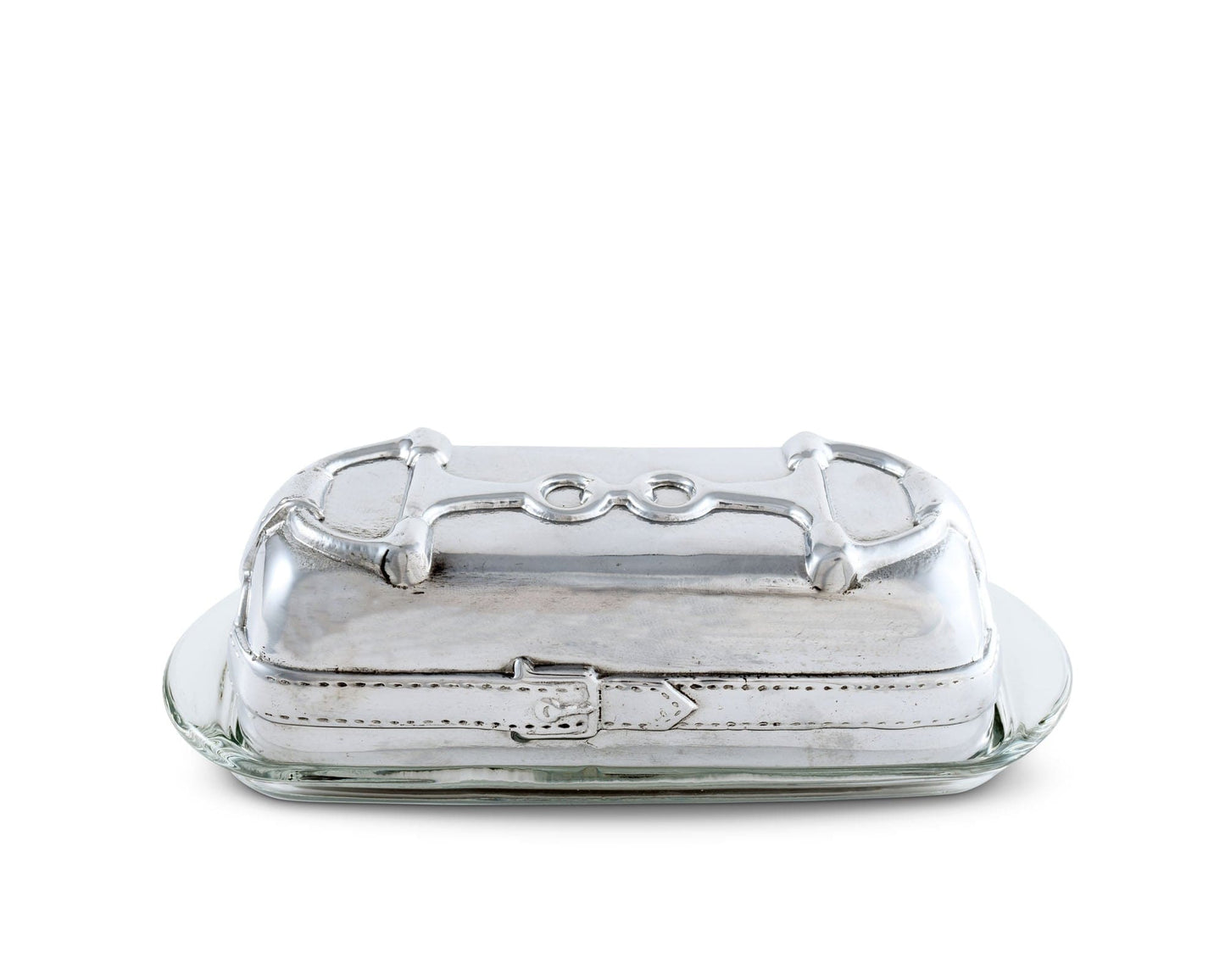 Equestrian Butter Dish