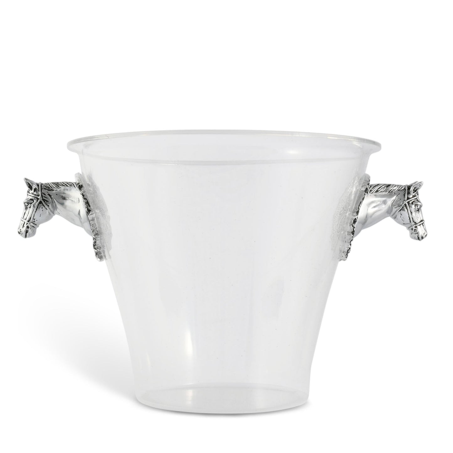 Horse Head Handle Acrylic Ice Bucket