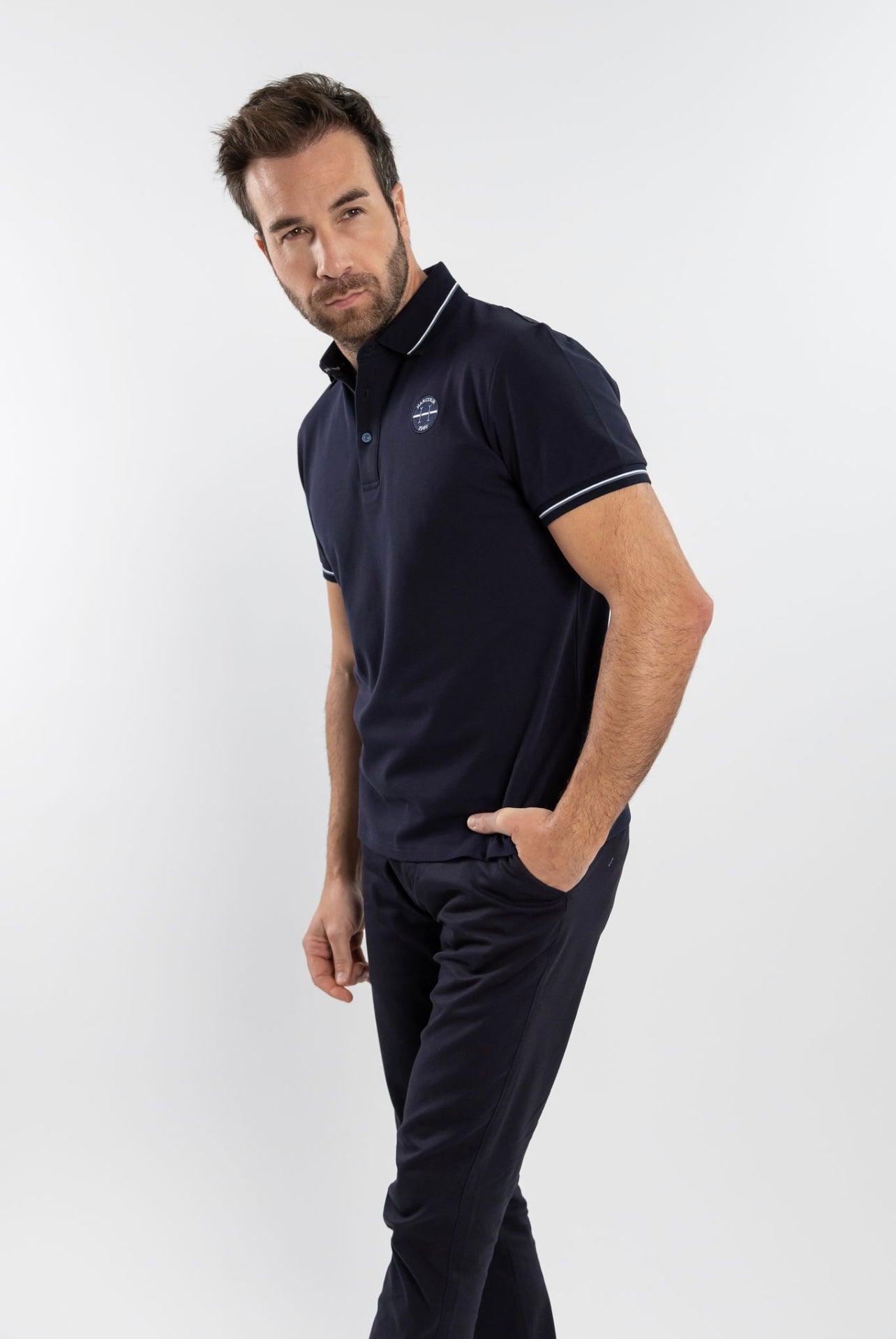 Harcour Pampelonne Mens Polo