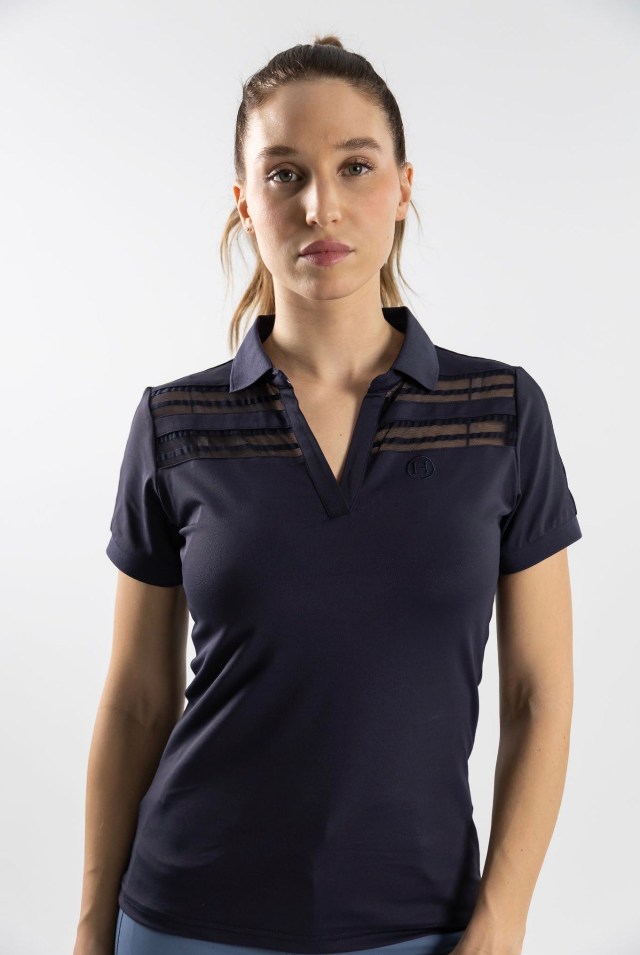 Harcour Punch Womens Short Sleeve Polo