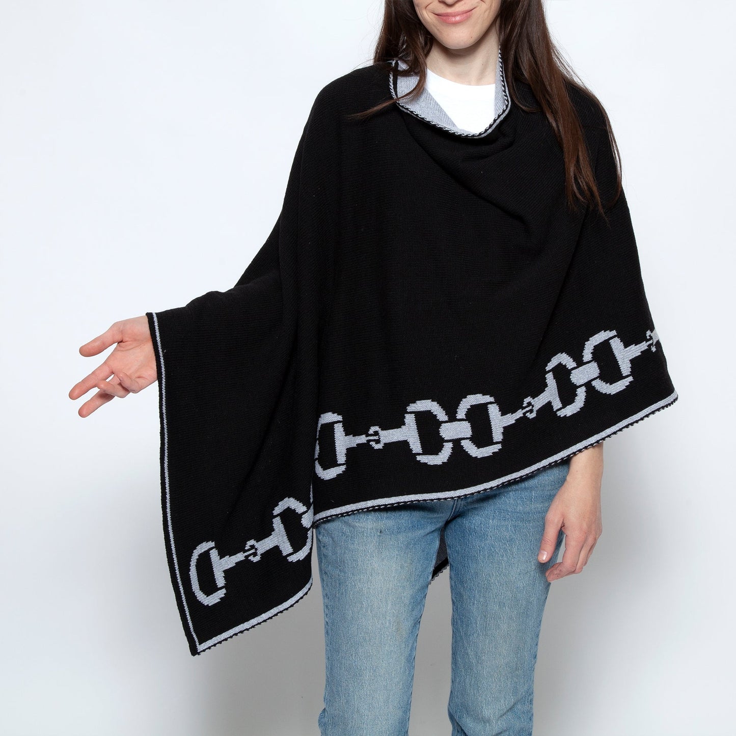 Snaffle Bit Horse Poncho