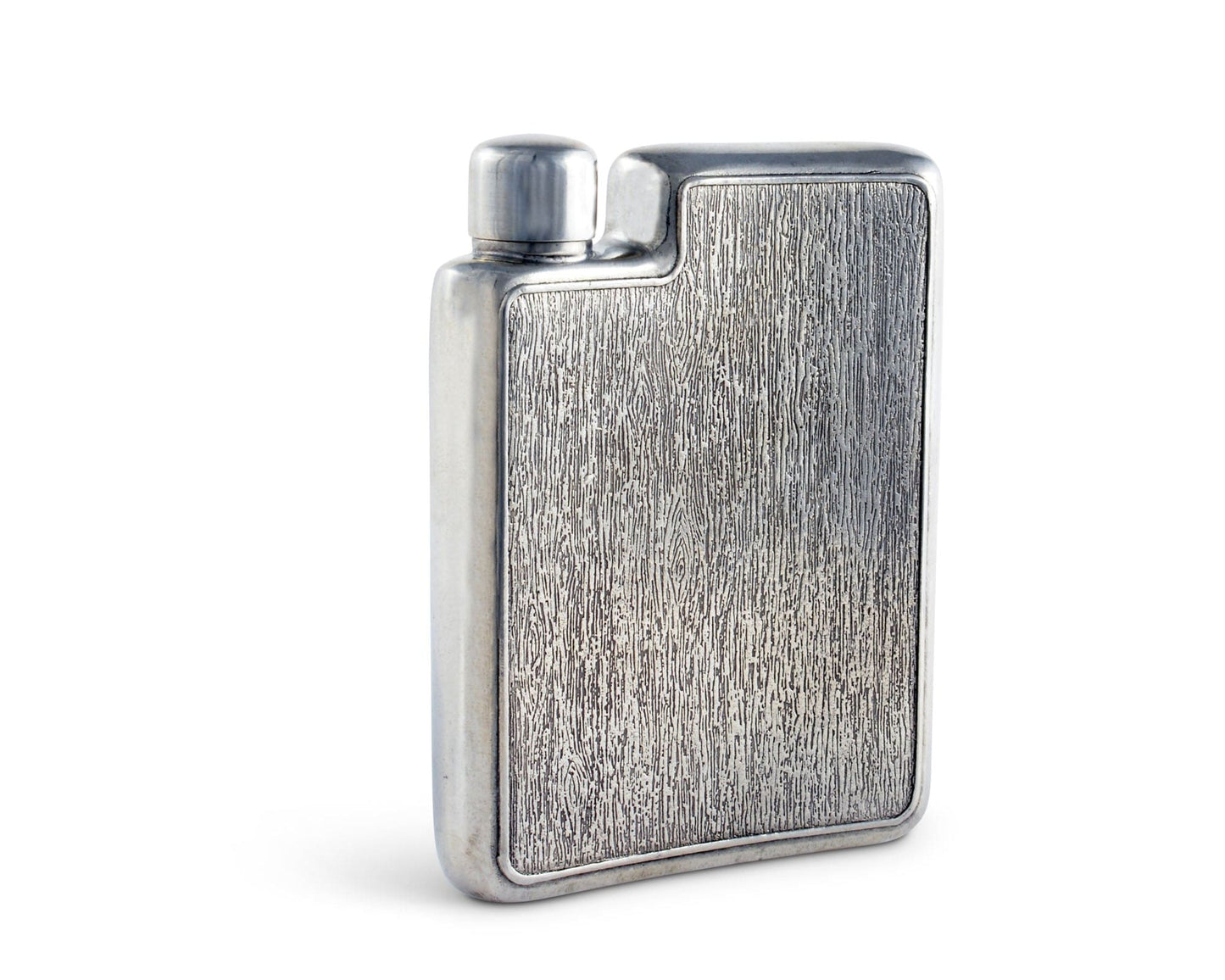 Equestrian Pewter Flask