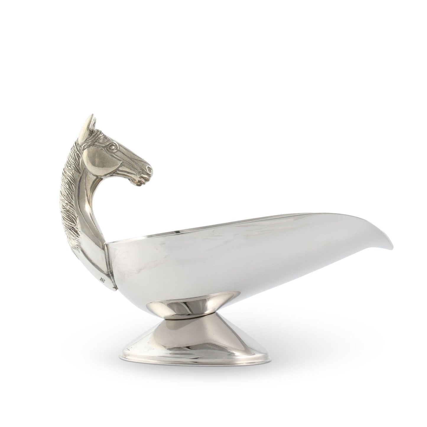 Horse Handle Stainless Steel Gravy / Sauce Server