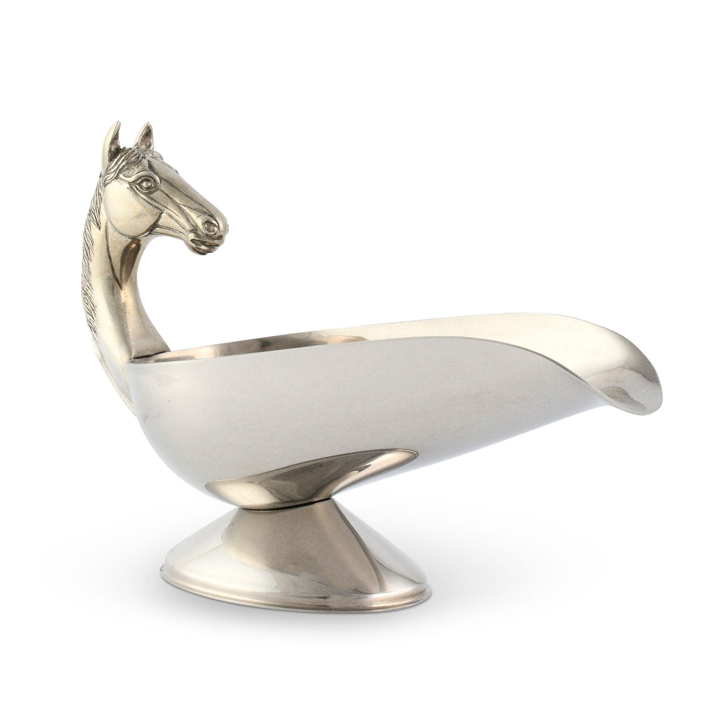 Horse Handle Stainless Steel Gravy / Sauce Server